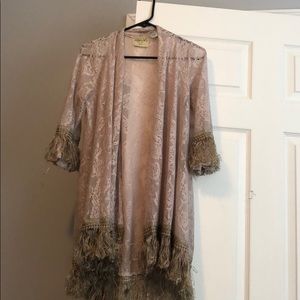 BKE quarter sleeve cardigan